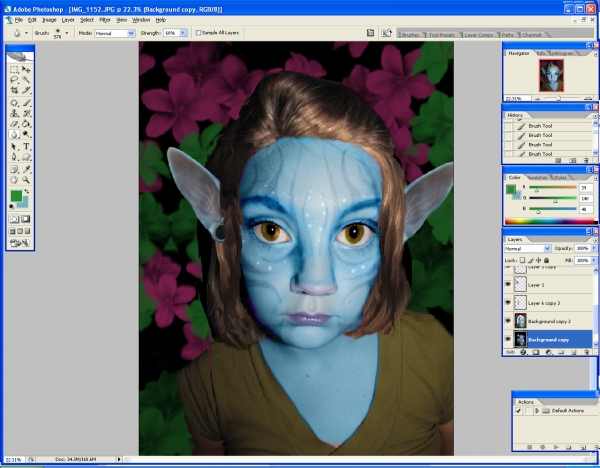 Creation of Avatar Mania: Step 5